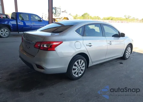 2017 Nissan Sentra S из США, поврежденный, VIN 3N1AB7AP7HY389355
